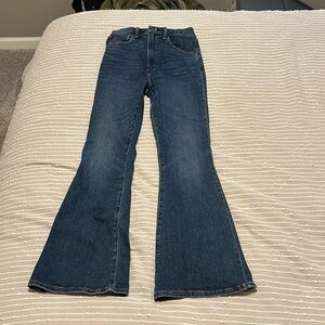 Abercrombie & Fitch Flare Wide Leg Jeans